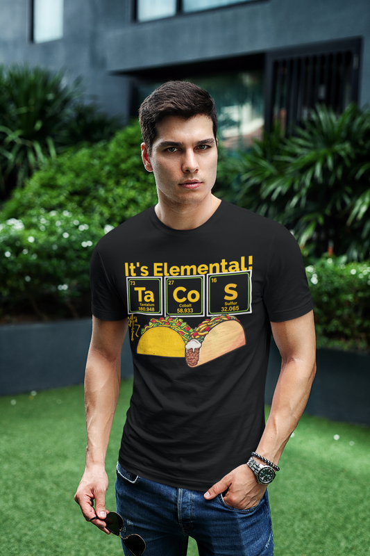 Tacos, It's Elemental Short-Sleeve T-Shirt