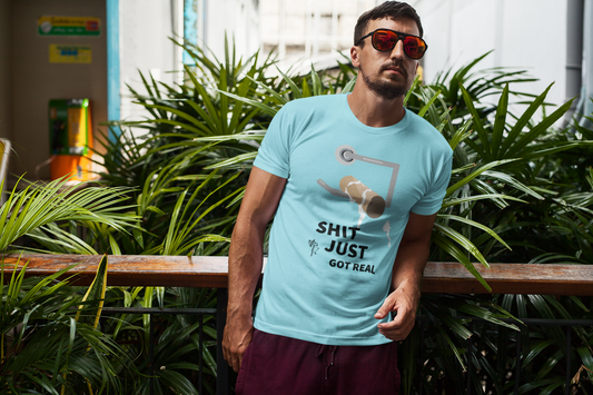 Shit Just Got Real Short-Sleeve T-Shirt