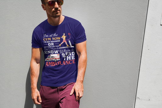 Ambulance Gym Short-Sleeve T-Shirt
