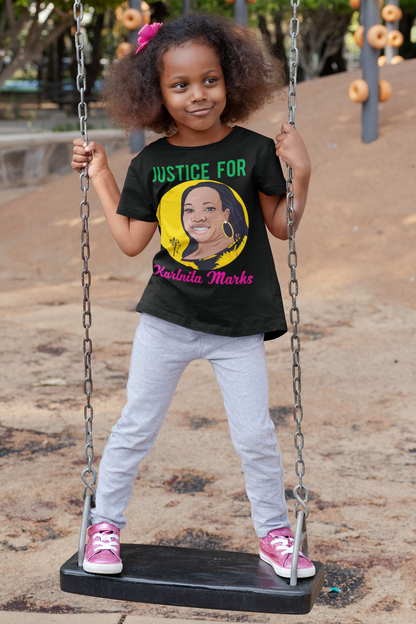 Justice for Karlnita Marks Youth Short Sleeve T-Shirt