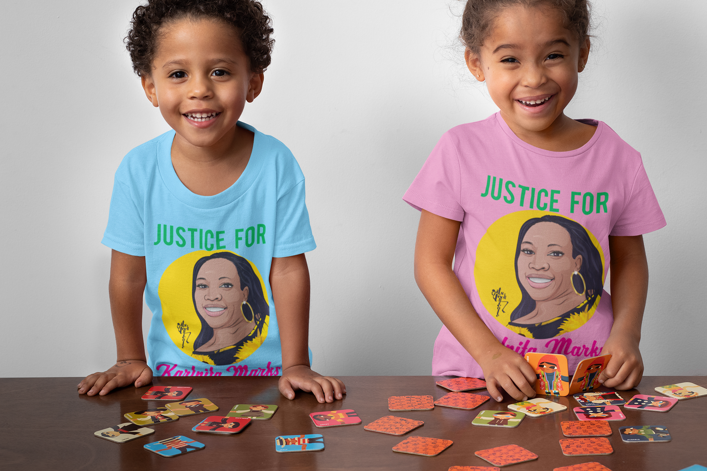 Justice for Karlnita Marks Toddler Short Sleeve Tee