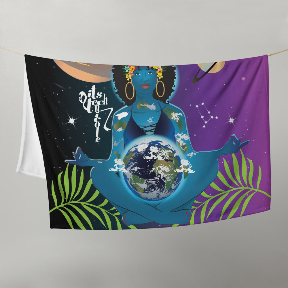 Mother Earth Throw Blanket