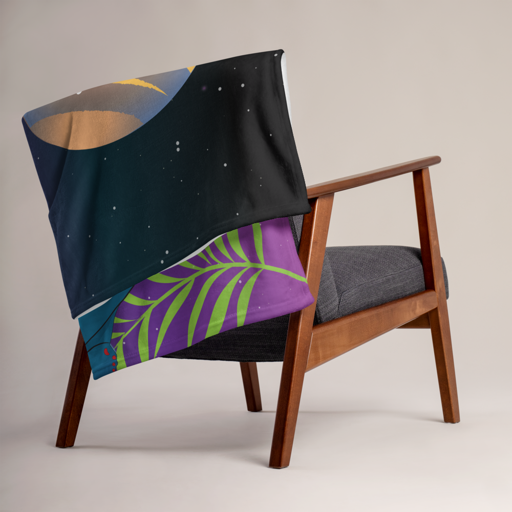 Mother Earth Throw Blanket