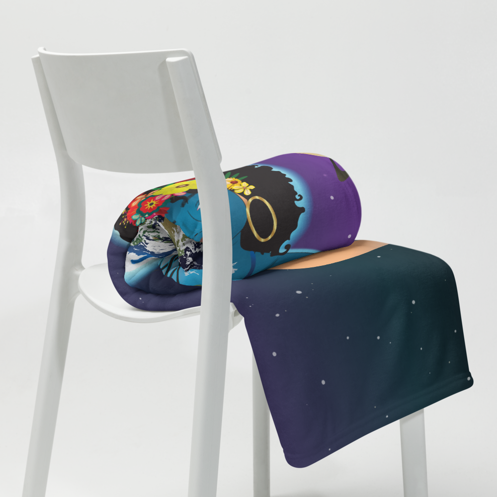 Mother Earth Throw Blanket