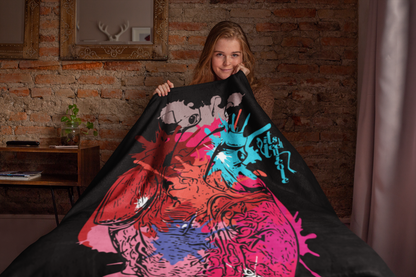 Art Heart Series: 1 Throw Blanket