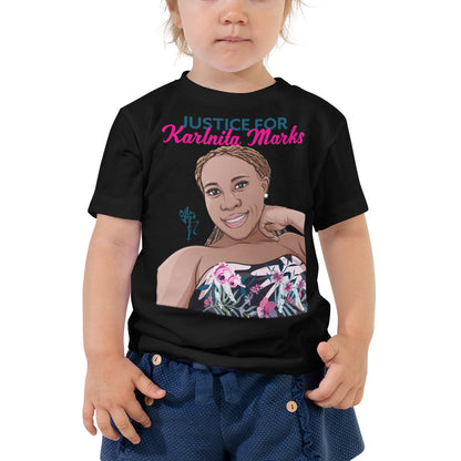Justice for Karlnita Marks Series 2 Toddler Short Sleeve Tee