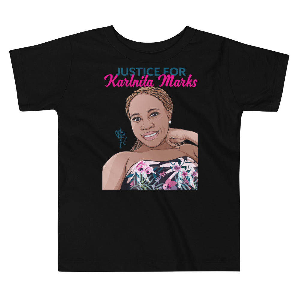 Justice for Karlnita Marks Series 2 Toddler Short Sleeve Tee