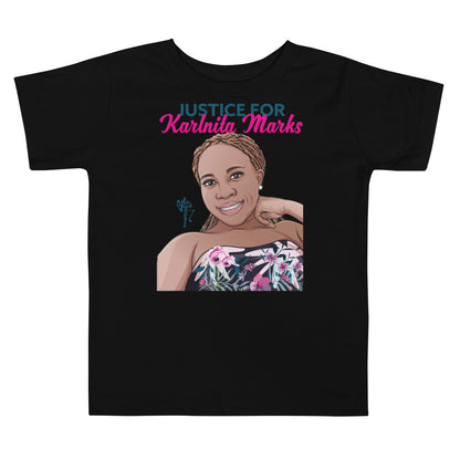 Justice for Karlnita Marks Series 2 Toddler Short Sleeve Tee