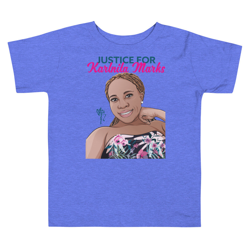 Justice for Karlnita Marks Series 2 Toddler Short Sleeve Tee