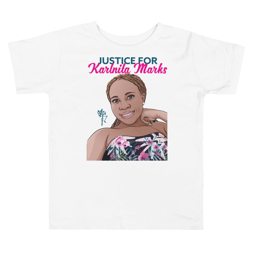 Justice for Karlnita Marks Series 2 Toddler Short Sleeve Tee