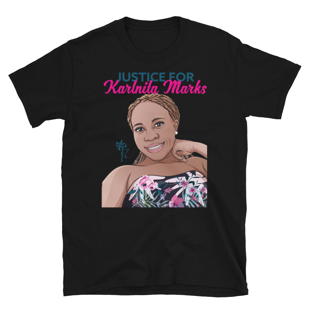 Justice for Karlnita Marks Series 2 Short-Sleeve Unisex T-Shirt
