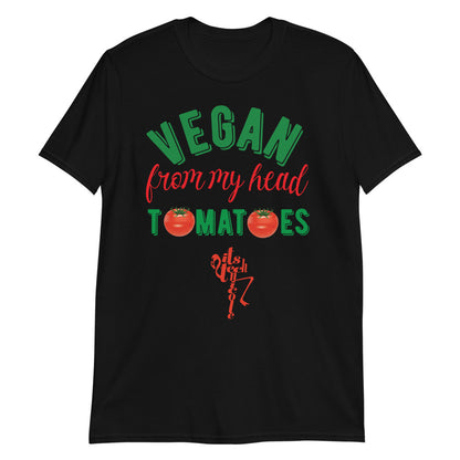Vegan From My Head Tomatoes Short-Sleeve Unisex T-Shirt