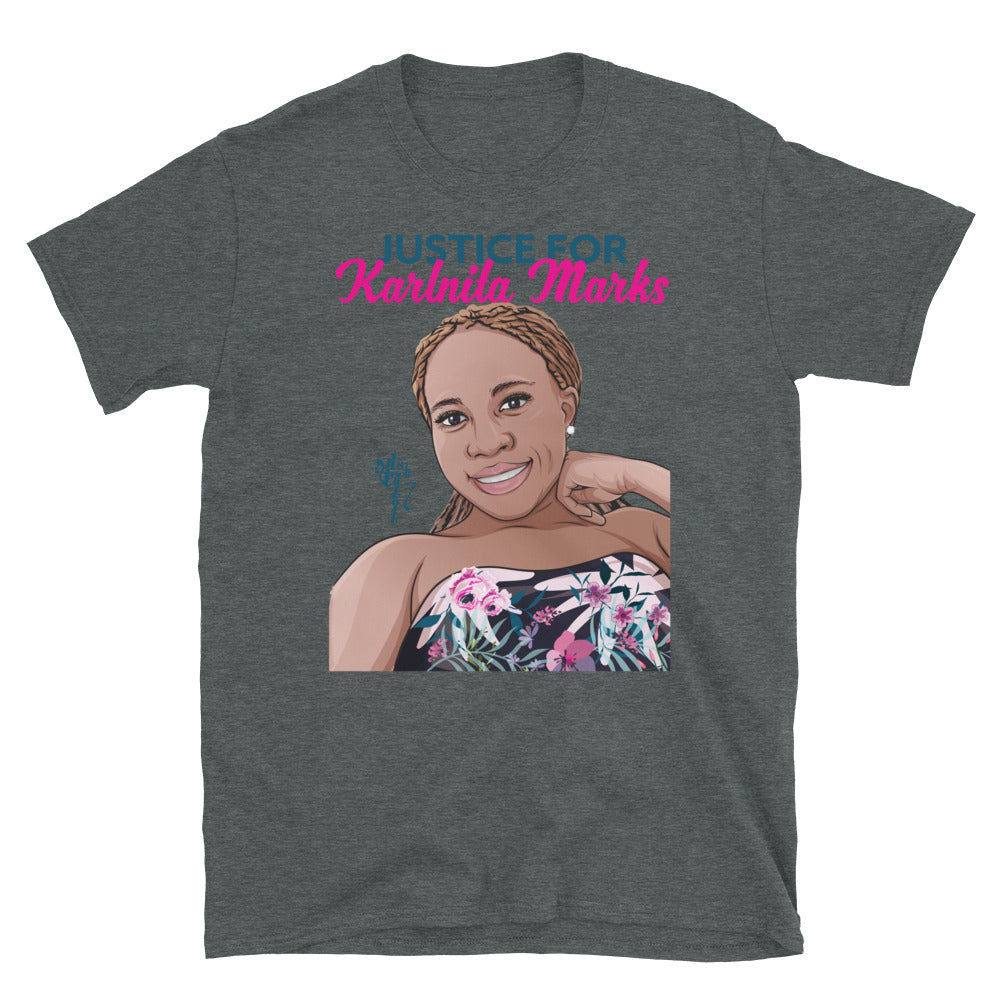 Justice for Karlnita Marks Series 2 Short-Sleeve Unisex T-Shirt
