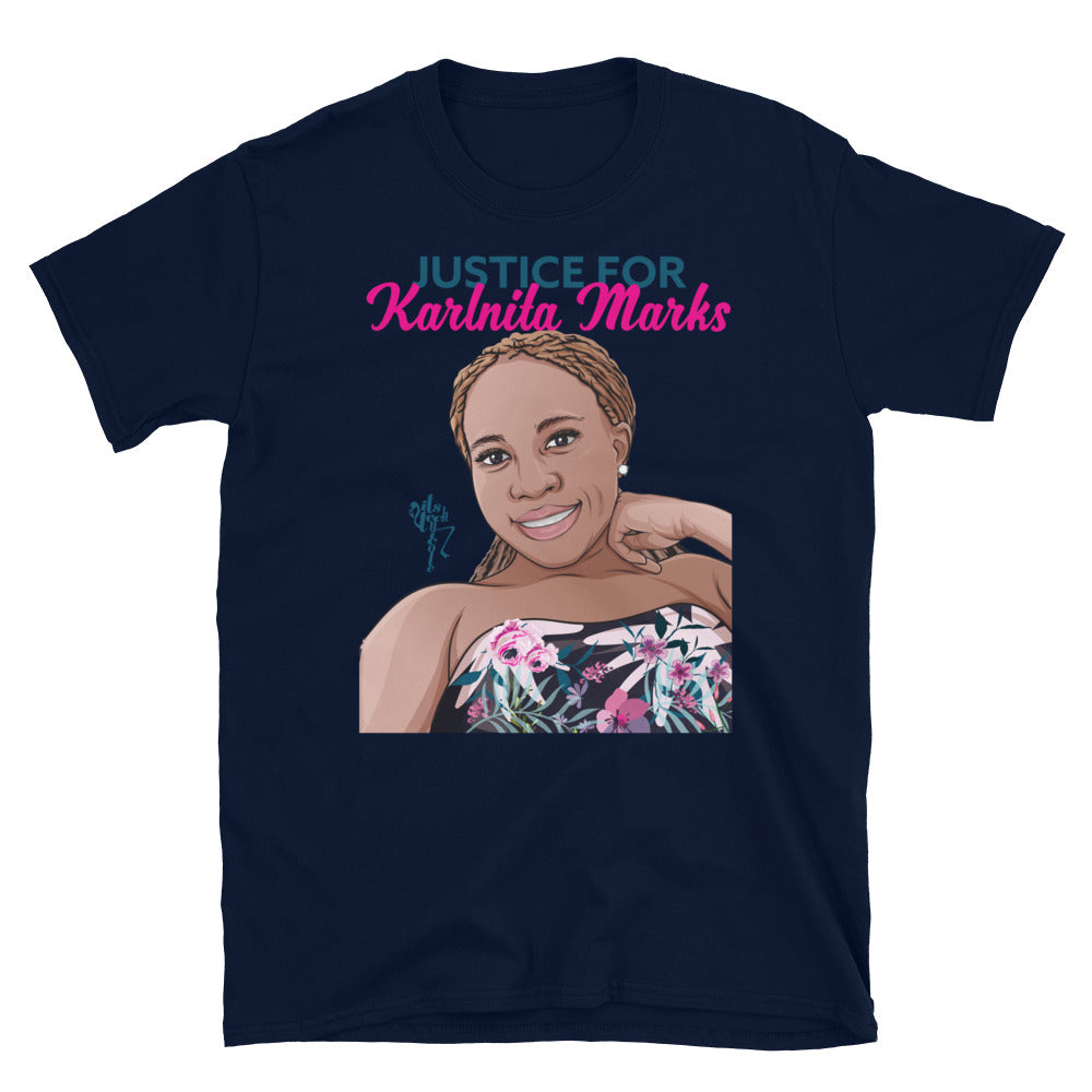 Justice for Karlnita Marks Series 2 Short-Sleeve Unisex T-Shirt