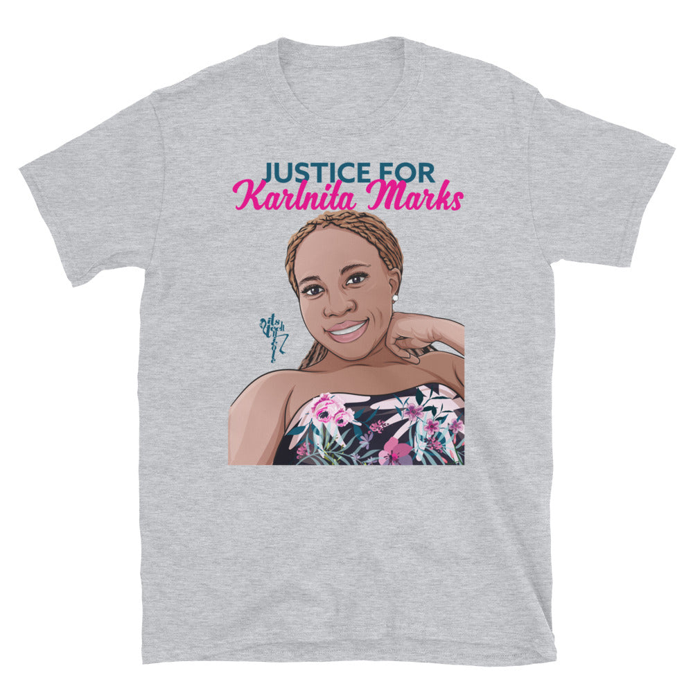 Justice for Karlnita Marks Series 2 Short-Sleeve Unisex T-Shirt