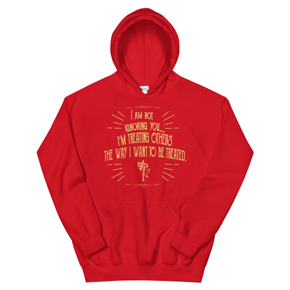 Ignoring...Treating Others Unisex Hoodie