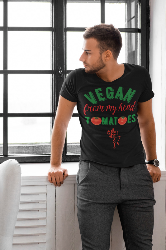 Vegan From My Head Tomatoes Short-Sleeve Unisex T-Shirt