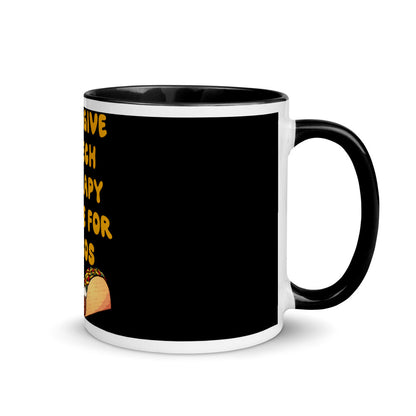 Speech Therapy for Tacos Mug with Color Inside