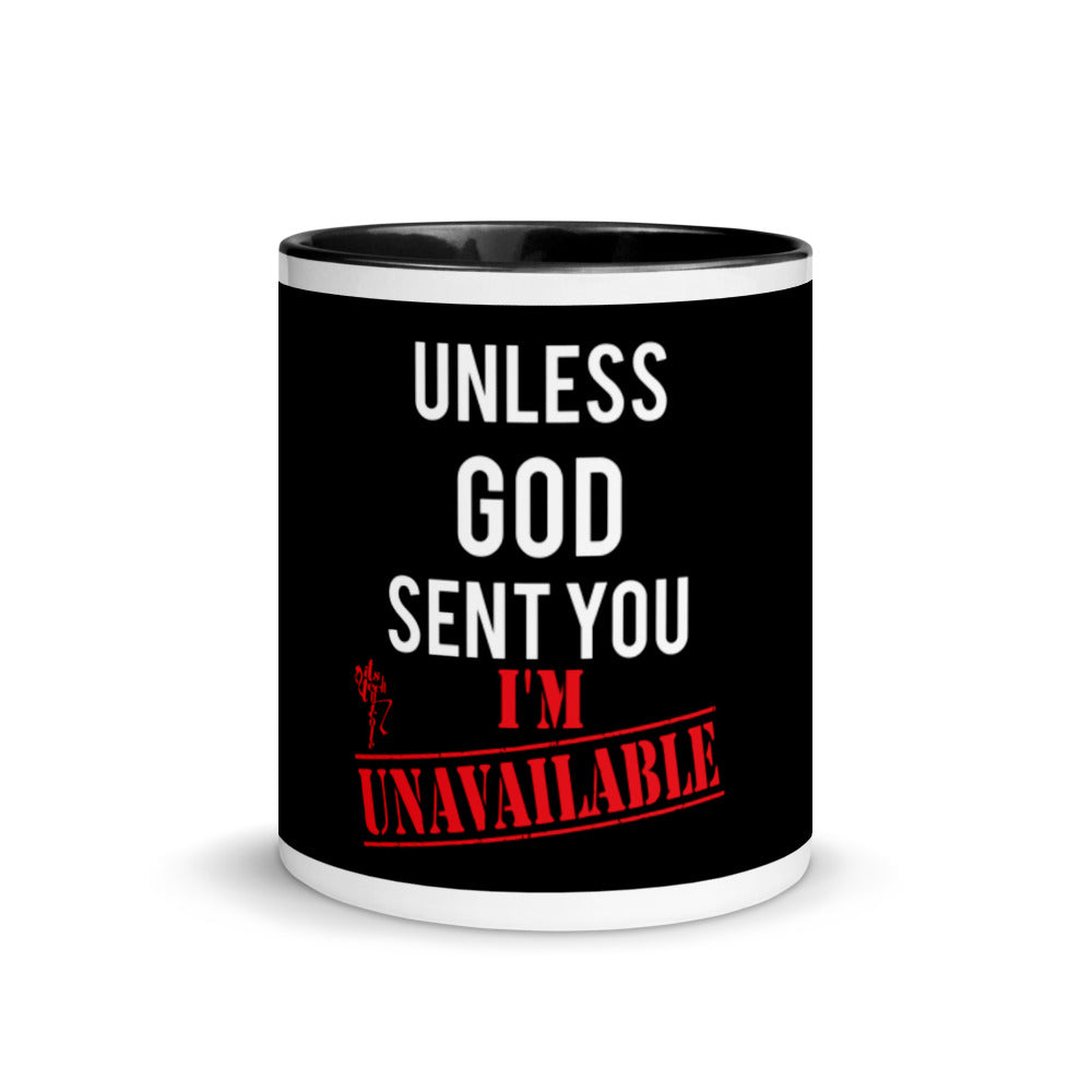 God Sent Mug with Color Inside