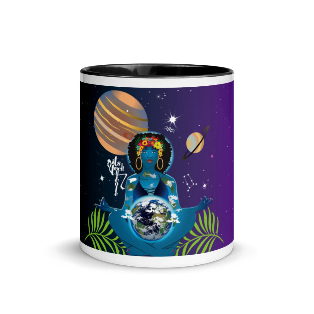 Mother Earth Mug with Color Inside