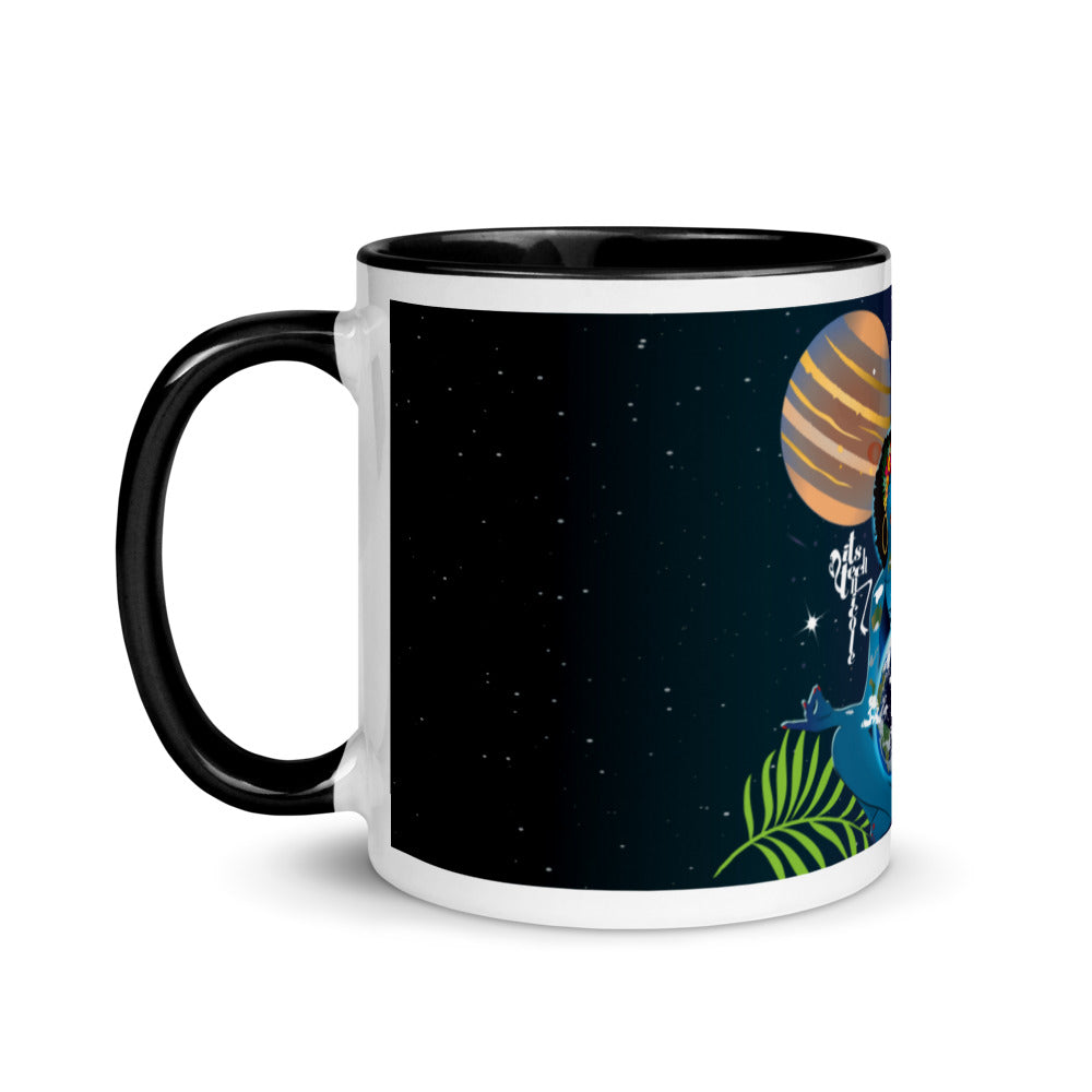 Mother Earth Mug with Color Inside