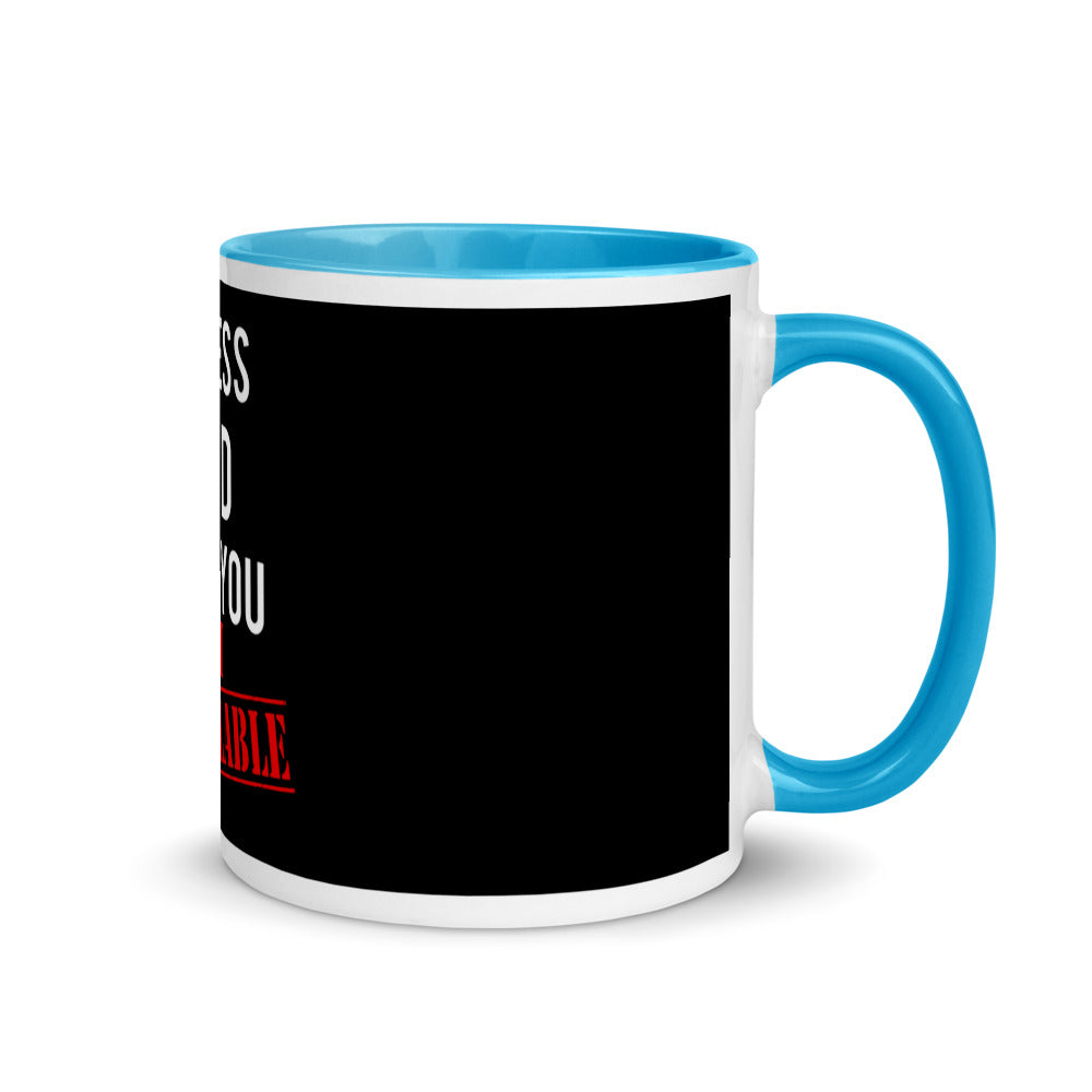 God Sent Mug with Color Inside