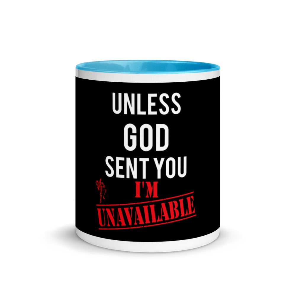 God Sent Mug with Color Inside
