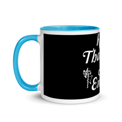 Keep That Same Energy Mug with Color Inside