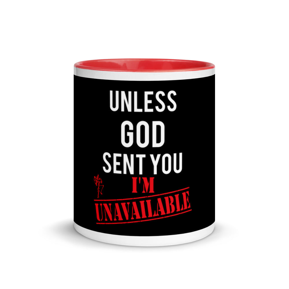 God Sent Mug with Color Inside