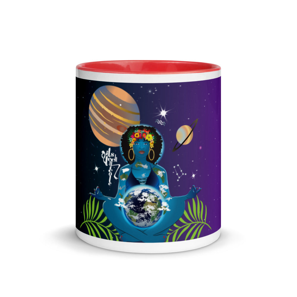 Mother Earth Mug with Color Inside