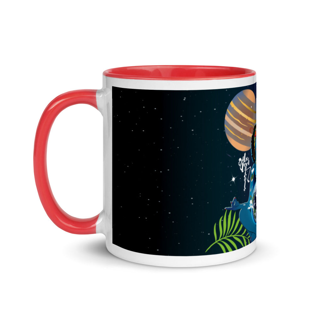 Mother Earth Mug with Color Inside