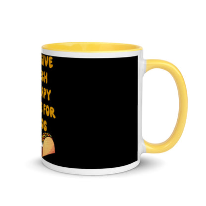 Speech Therapy for Tacos Mug with Color Inside