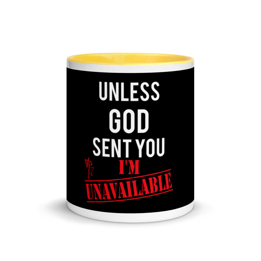God Sent Mug with Color Inside