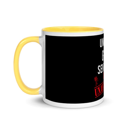 God Sent Mug with Color Inside