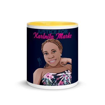 Justice for Karlnita Marks Series 2 Mug with Color Inside