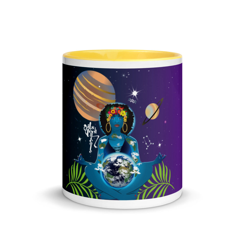 Mother Earth Mug with Color Inside