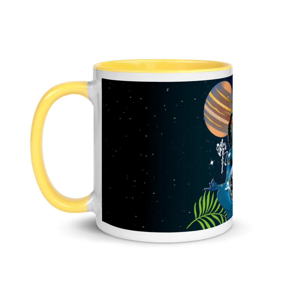 Mother Earth Mug with Color Inside