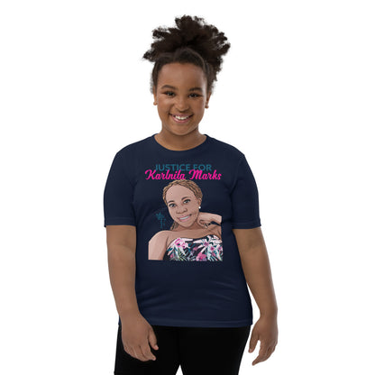 Justice for Karlnita Marks Series 2 Youth Short Sleeve T-Shirt