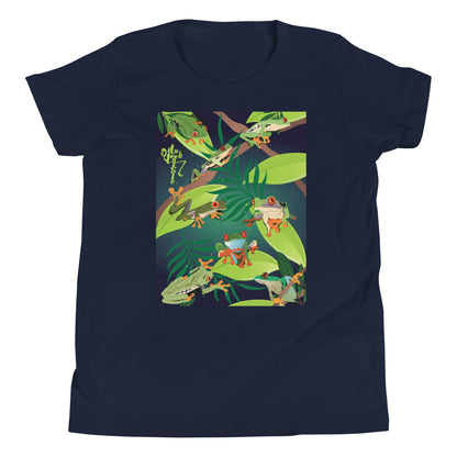Red-Eyed Tree Frog Series 8 Youth Short Sleeve T-Shirt