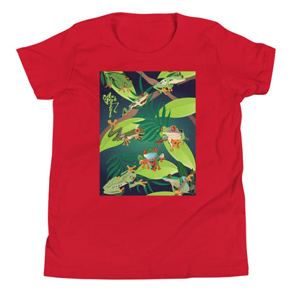Red-Eyed Tree Frog Series 8 Youth Short Sleeve T-Shirt